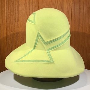 Vintage women’s luxury hat dinner cocktail party